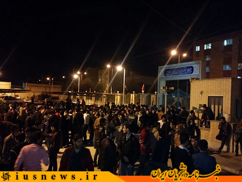 عکس:: ادامه اعتصاب دانشجویان نفت اهواز