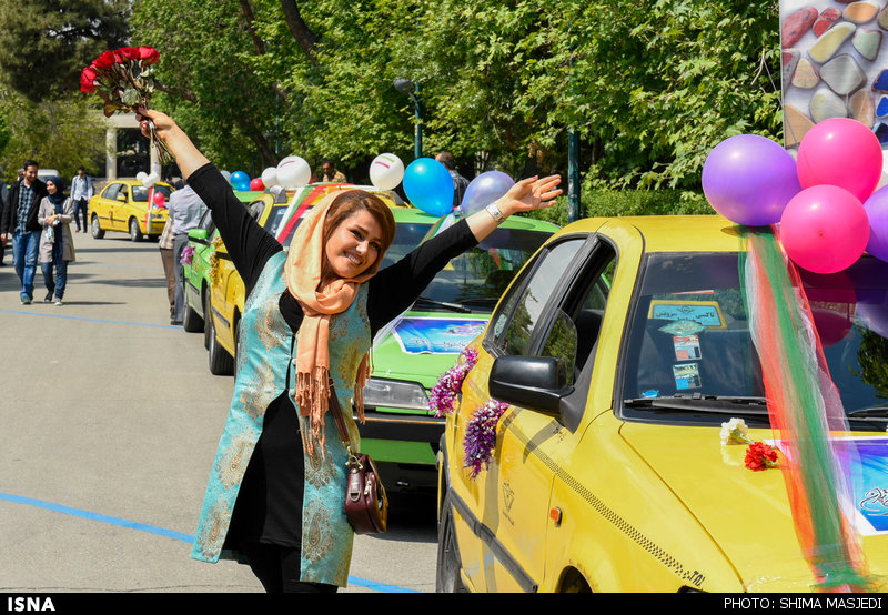 گزارشی تصویری:: مراسم ازدواج 270 زوج دانشجوی دانشگاه تهران