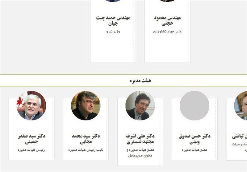 بازگشت ذخیره نظام به دولت/ صفدر حسینی در چارت رئیس هیات مدیره صندوق ملی محیط زیست! +سند