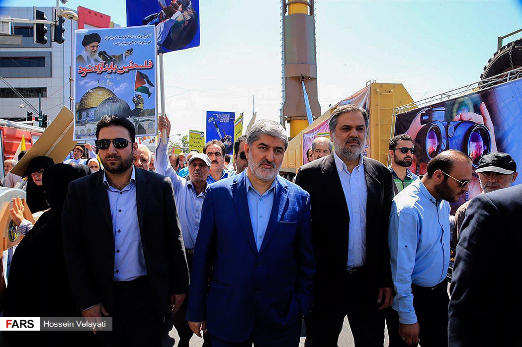 عکس‌های یادگاری مردم تهران در راهپیمایی روز قدس