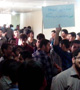 تجمع اعتراضی دانشجویان پس از لغو مجوز اکران «من روحانی هستم» +عکس و فیلم