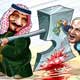 کاریکاتور:: موضع اتحادیه عرب باصهیونیست‌ها