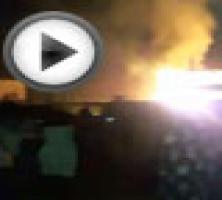 انفجارهای متوالی پمپ گاز غیرمجاز در کنار یک خوابگاه دخترانه! +فیلم