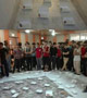تجمع دانشجویان دانشگاه صنعتی ارومیه در خوابگاه +عکس