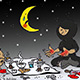 کاریکاتور::‌ سفره افطار از نوع داعشی!