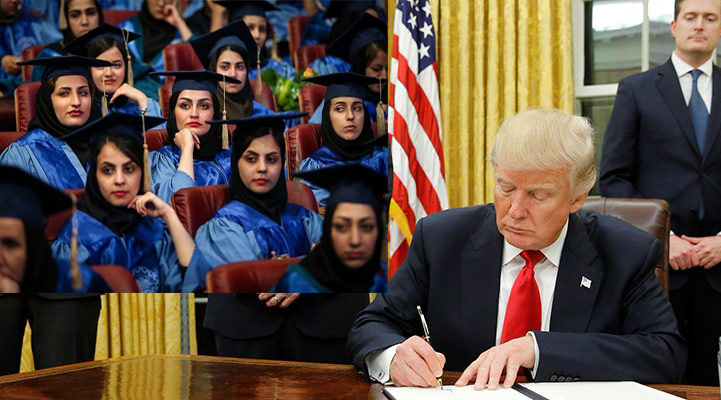 تکلیف دانشجویان ایرانی در آمریکا چه می‌شود؟ +فیلم