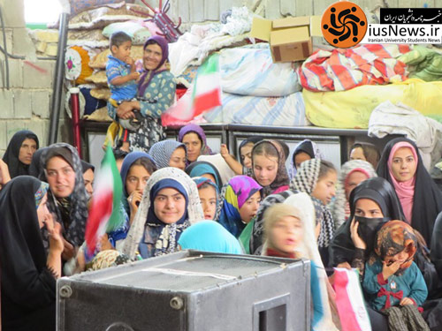 اردوی جهادی دانشجویان یاسوجی در بخش لوداب