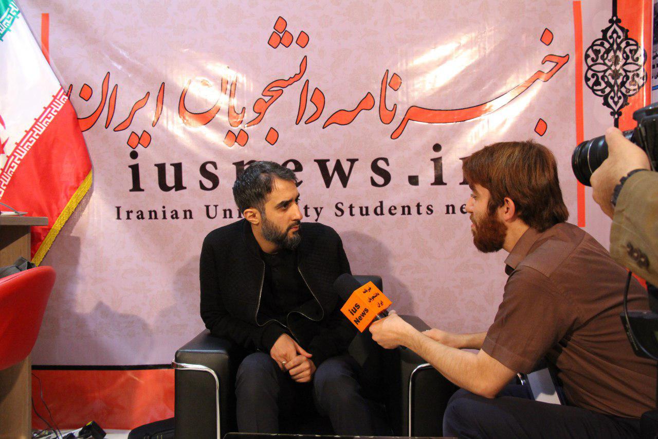 مهمانان خبرنامه دانشجویان ایران در نمایشگاه مطبوعات