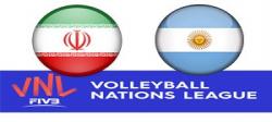 خلاصه والیبال آرژانتین ۲-۳ ایران