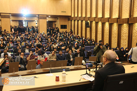 سخنرانی قالیباف در دانشگاه تهران
