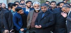 حرفی که طهرانچی در تجمع دانشجویان زد و کسی ندید
