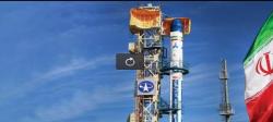 لحظه پرتاب ماهواره پیام به فضا