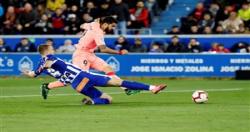 خلاصه بازی آلاوس ۰-۲ بارسلونا