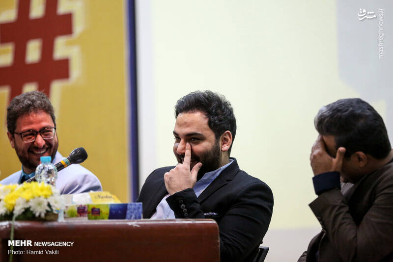 احسان علیخانی در دانشگاه تهران
