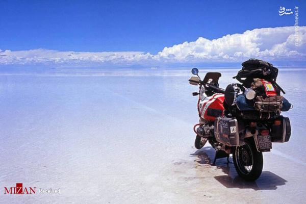 بزرگترین آینه طبیعی جهان در بولیوی