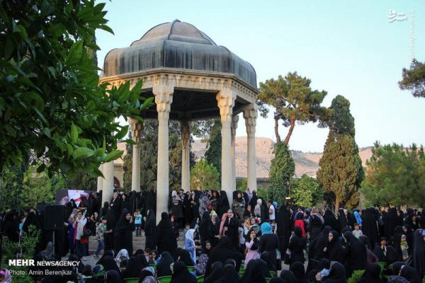 مراسم روز عفاف و حجاب در حافظیه