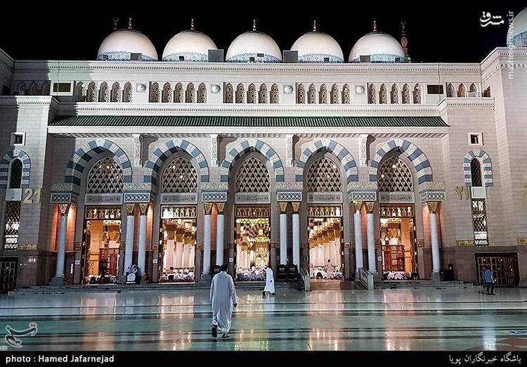 حال‌ و هوای حجاج در مسجد النبی