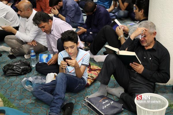 مراسم دعای عرفه در دانشگاه تهران
