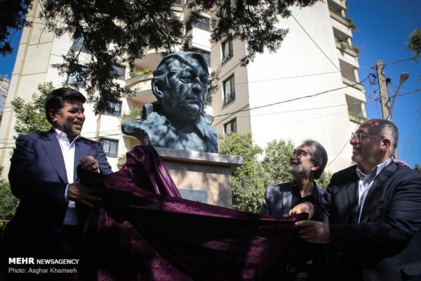 رونمایی از خیابان عزت‌الله انتظامی