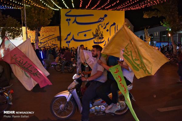 حال و هوای شب عید غدیر در مشهد