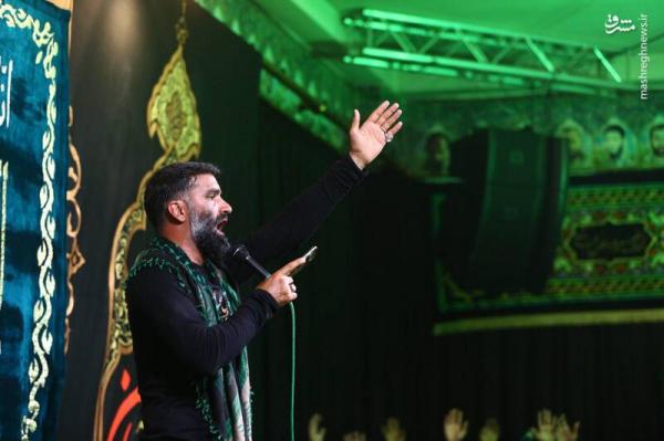 مراسم عزاداری شب سوم محرم؛ هیئت موج‌الحسین (ع)