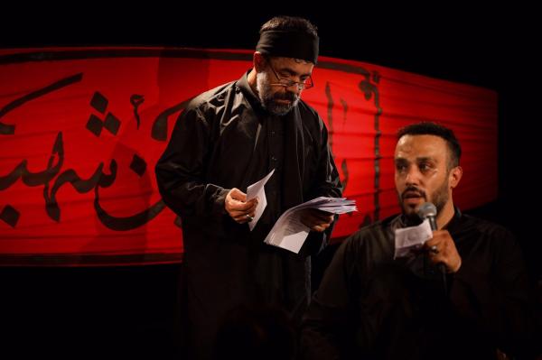 مراسم عزاداری شب هشتم محرم؛ هیئت رایه العباس (ع)