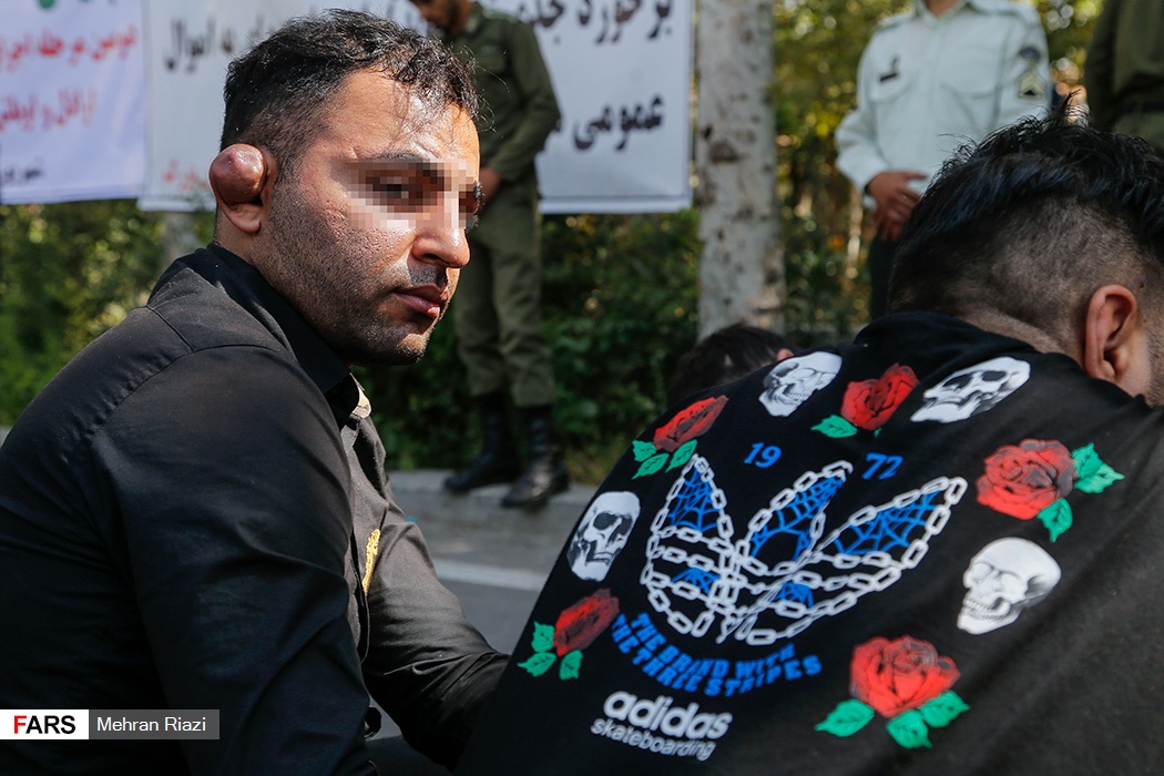 دستگیری اراذل و اوباش شهر تهران