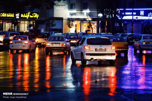 بارش نخستین باران پاییزی در همدان
