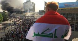 شعارهای مردم عراق علیه آمریکا و رژیم صهیونیستی