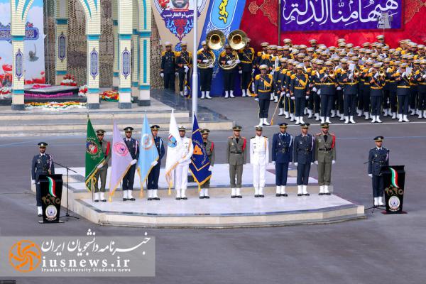 مراسم دانش‌آموختگی دانشگاه پدافندهوایی خاتم الانبیاء ارتش