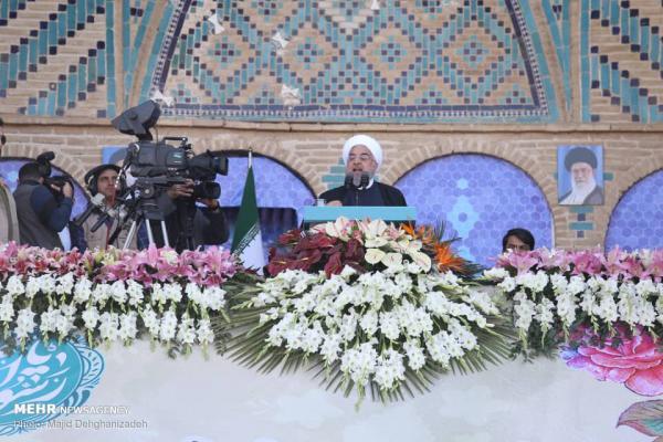 سخنرانی روحانی در یزد