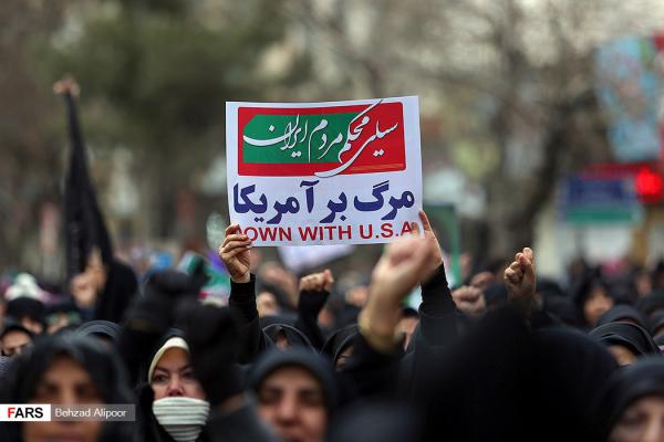 راهپیمایی مردم ایران در پی شهادت سردار سلیمانی