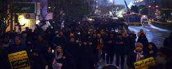 خروش مردم تهران در بدرقه سردار