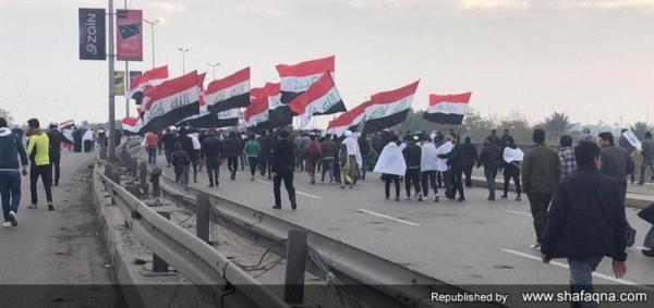 گزارش تصویری از تظاهرات میلیونی امروز عراق