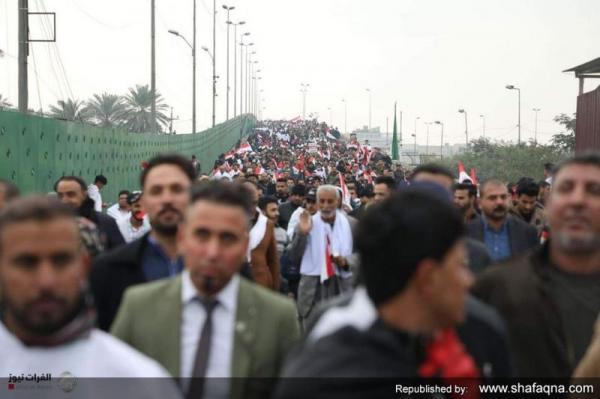 گزارش تصویری از تظاهرات میلیونی امروز عراق