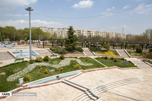 تصاویری از پارک‌های خالی در ۱۳ بدر کرونایی