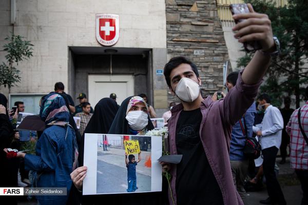 گزارش تصویری تجمع ضدآمریکایی دانشجویان 