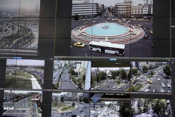تصاویری جالب از مرکز فرماندهی و کنترل هوشمند ترافیک پلیس تهران