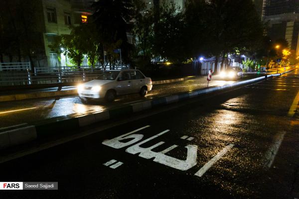تهران و شیراز در اولین شب قرنطینه +عکس