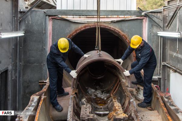 تصاویری از بازسازی نیروگاه گازی ری توسط مهندسان داخلی