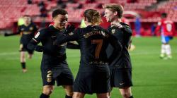 خلاصه بازی بارسلونا و گرانادا