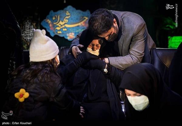 تصاویر| وداع با پیکر شهید خلبان بیرجند بیک‌محمدی در معراج شهدا