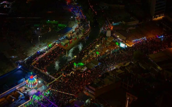 تصاویر| جشن تولد ۱۱۸۷ سالگی حضرت مهدی (عج) در کربلا