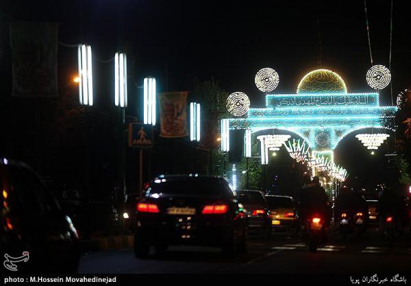 تصاویر| آذین‌بندی خیابان‌های تهران به مناسبت نیمه شعبان