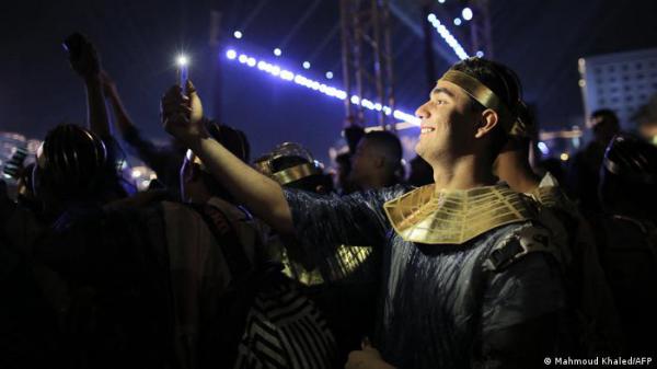 تصاویر سانسور نشده از مراسم «رژه طلایی» فراعنه در مصر