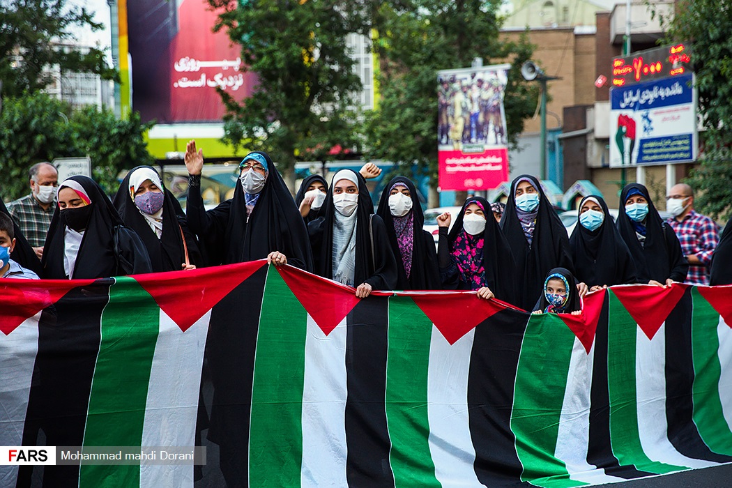 گزارش تصویری جشن دانشجویی پیروزی جبهه مقاومت فلسطین