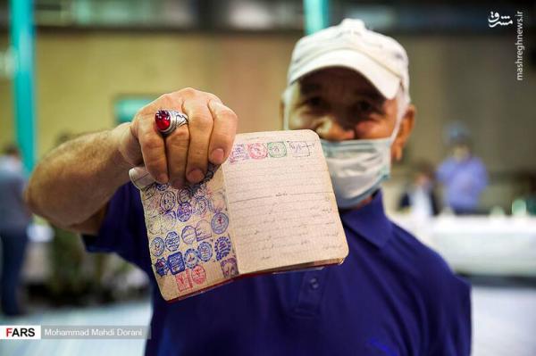 تصاویر| غوغای سالمندان پای صندوق رای