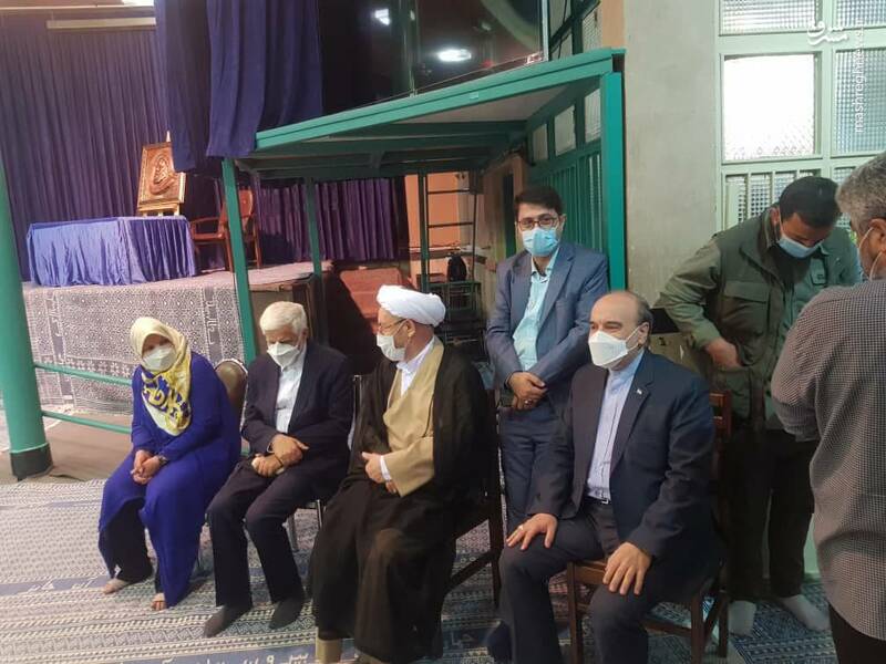 گزارش تصویری:: حضور شخصیت‌های سیاسی در انتخابات