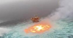 ببینید|  جدال آب و آتش در خلیج مکزیک