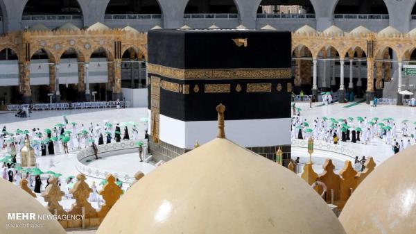 تصاویر| مراسم حج بدون حضور زائران کشورهای مسلمان
